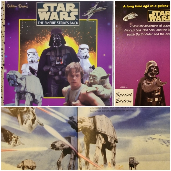 Vintage Limited Edition Star Wars Collect Golden Books Lot of 3 Great Condition! - Picture 4 of 4